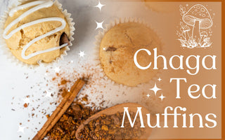 Chaga Mushroom Tea Muffins - Full Leaf Tea Company