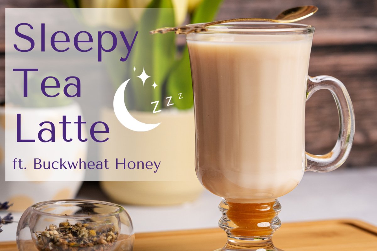 Sleepy Tea Latte - Relax and Sleep Better with a Soothing Latte