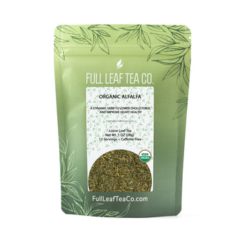 Organic Alfalfa - Loose Leaf Tea - Full Leaf Tea Company