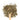 Wooden spoon of Organic Blessed Thistle on a white background.