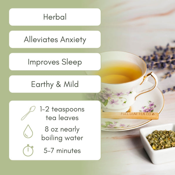 An Infographic description for Organic Catnip Tea.