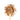 Wooden spoon of Organic Dandelion on a white background.