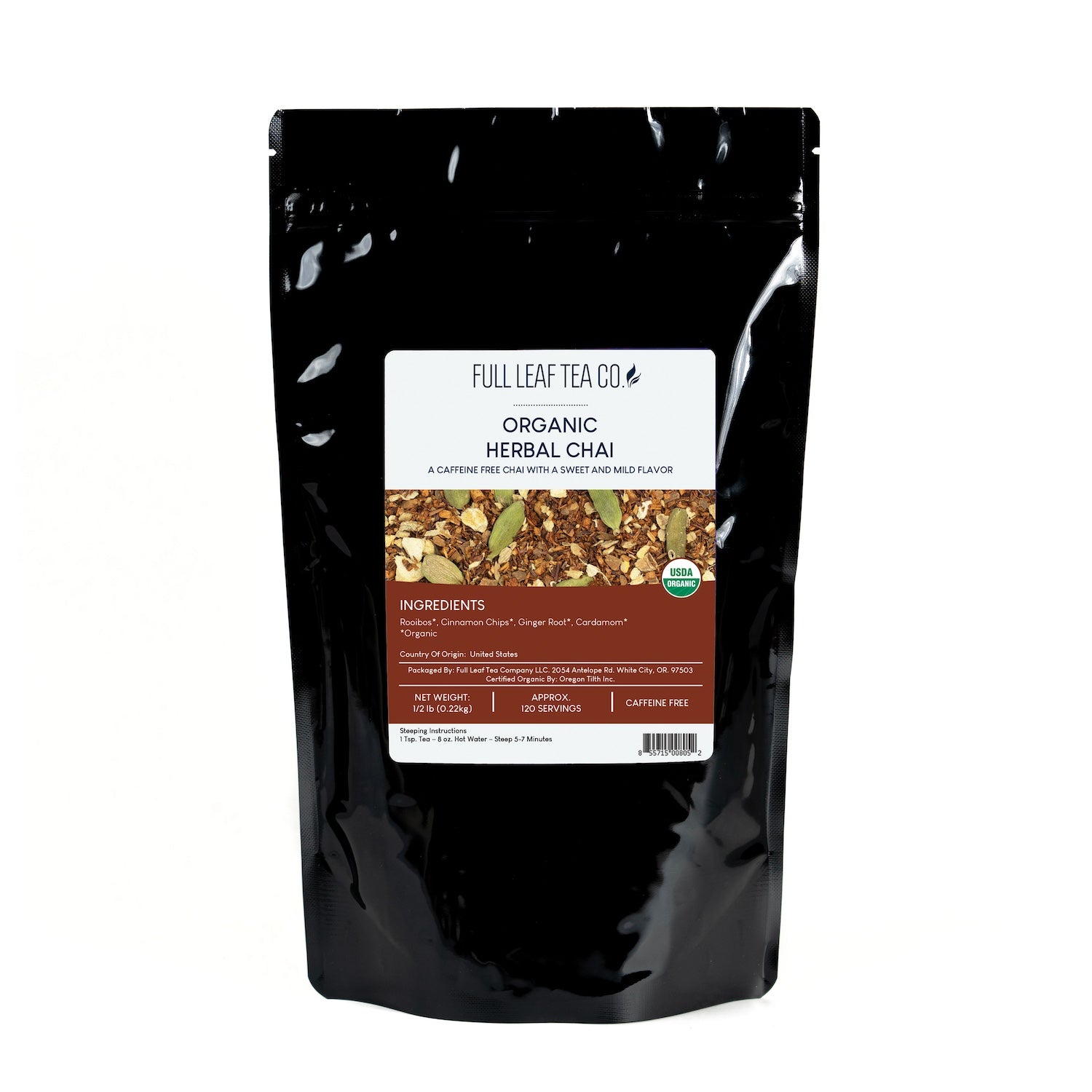 Organic Herbal Chai - Loose Leaf Tea - Full Leaf Tea Company