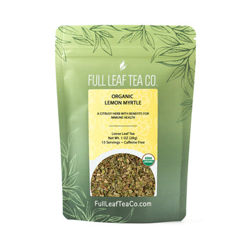 Organic Lemon Myrtle - Loose Leaf Tea - Full Leaf Tea Company