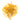 Wooden spoon of Organic Marigolds on a white background.