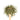 Wooden spoon of Organic Nettle on a white background.