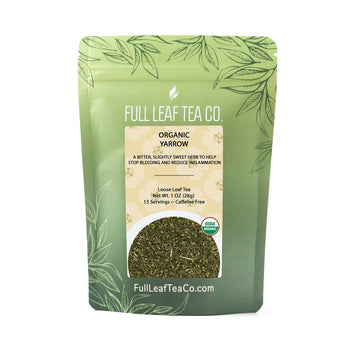 Organic Yarrow - Loose Leaf Tea - Full Leaf Tea Company