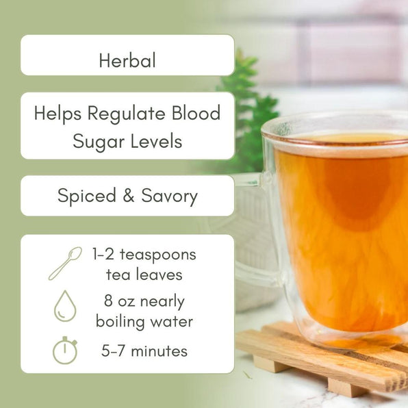 An Infographic description for Organic Blood Sugar Balance.