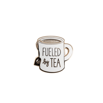 "Fueled By Tea" Enamel Pin - Full Leaf Tea Company