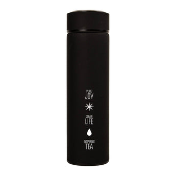 Full Leaf Vacuum Flask Tea Infuser - Accessories - Full Leaf Tea Company - Black