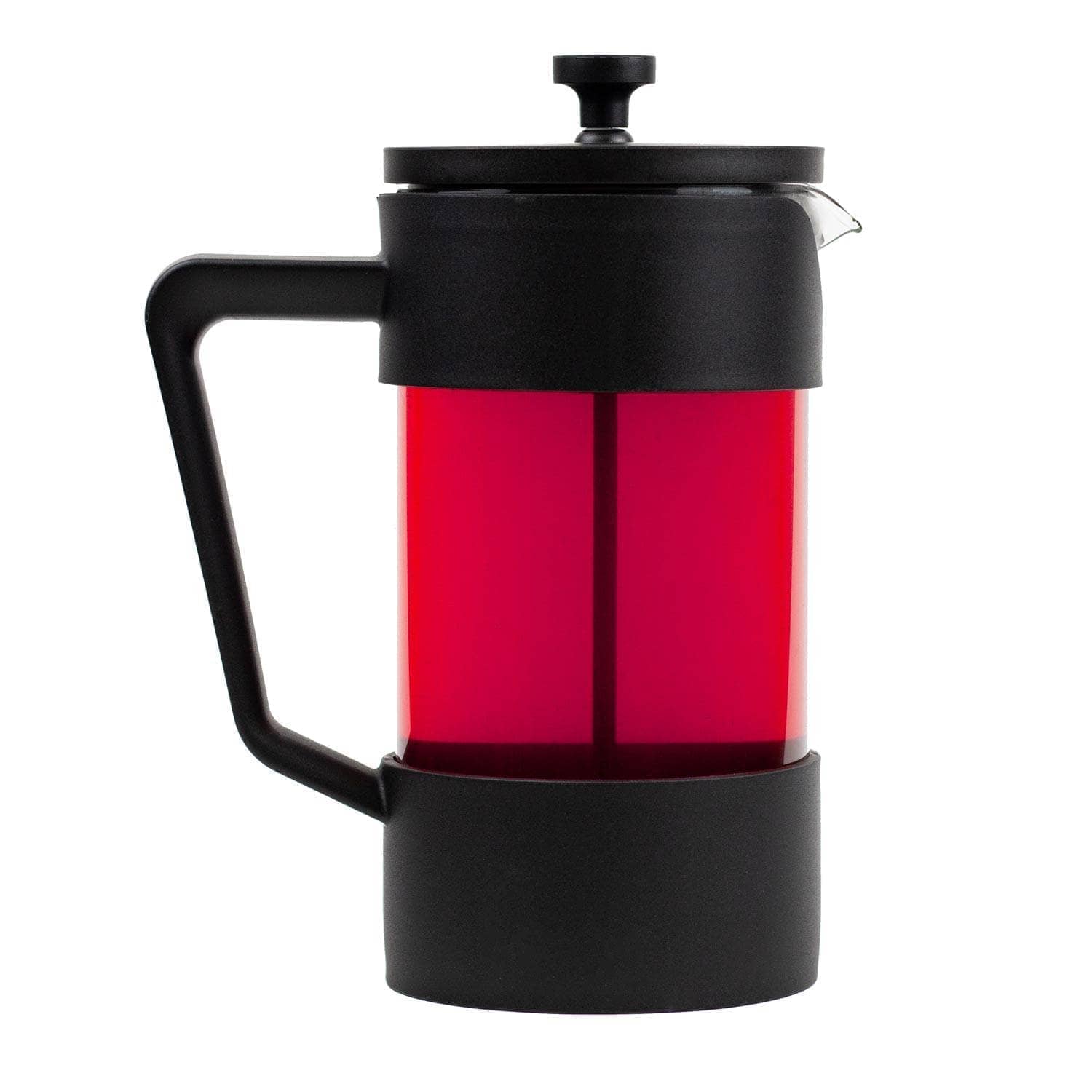 Signature Tea Press Black Loose Leaf Tea Glass Tea Press