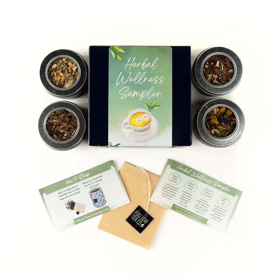 Herbal Wellness Sampler - Loose Leaf Tea - Full Leaf Tea Company