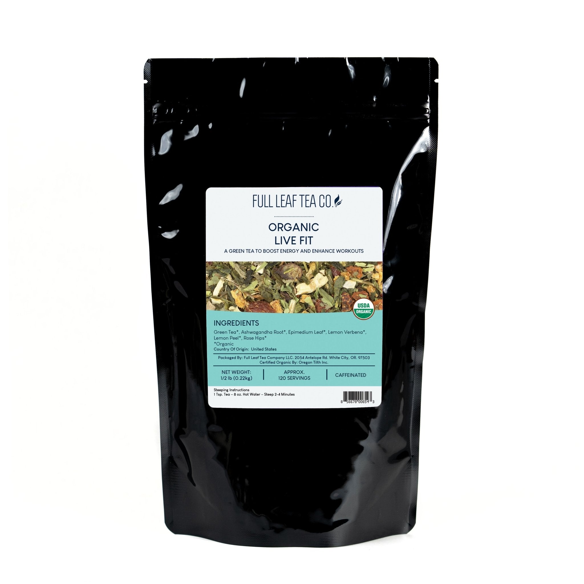 Organic Live Fit Tea - Loose Leaf Tea - Full Leaf Tea Company