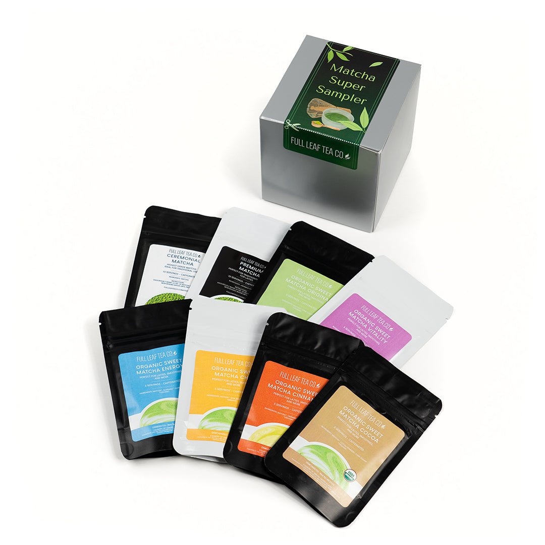 Matcha Super Sampler - Matcha - Full Leaf Tea Company