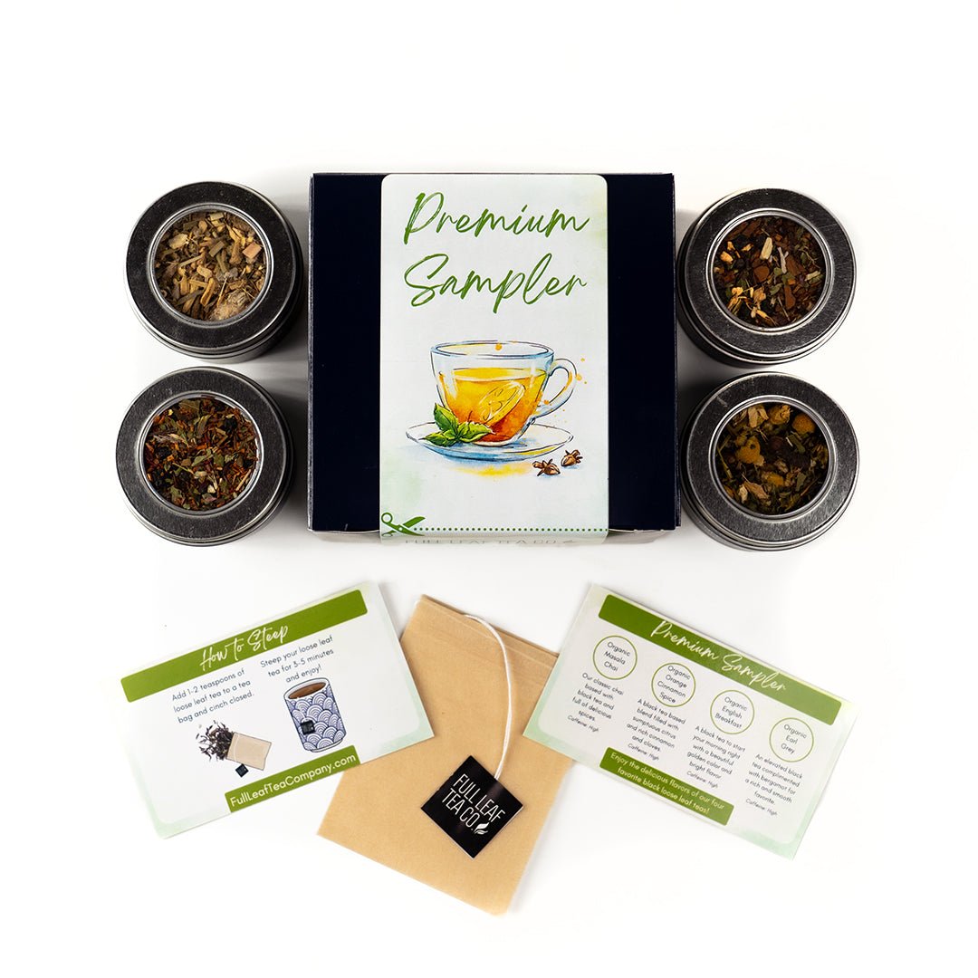 Premium Loose Leaf Tea Sampler - Loose Leaf Tea - Full Leaf Tea Company