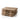 A set of four Handmade Natural Wood Coasters stacked on top of each other.