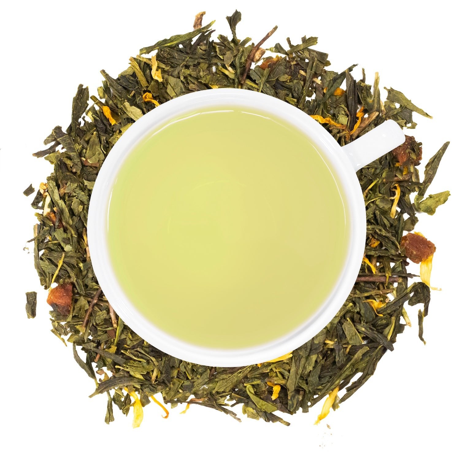 Organic Peach Green Tea - Loose Leaf Tea - Full Leaf Tea Company