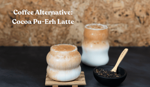 Coffee Alternative Drink Recipe: Coconut Cocoa Pu-Erh Latte - Full Leaf Tea Company