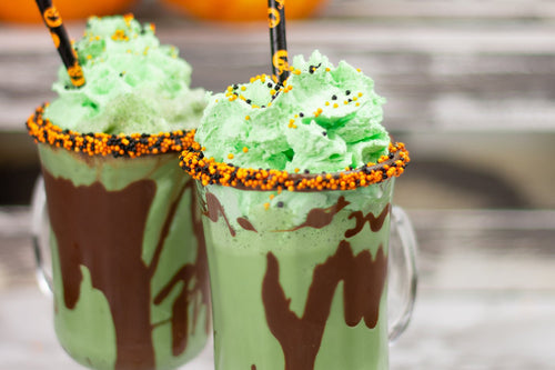 Halloween Matcha Milkshakes - Full Leaf Tea Company