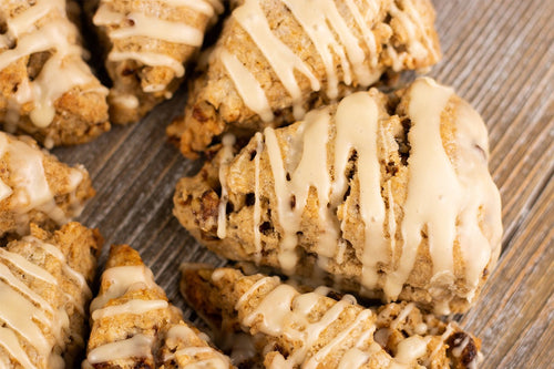 Maple Chai Scones with Maple Glaze - Full Leaf Tea Company