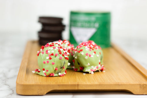 4 Ingredient Matcha Oreo Truffles - Full Leaf Tea Company