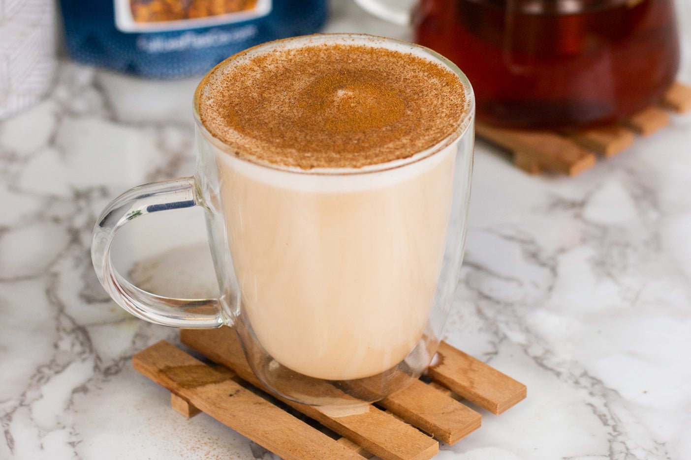 Brown Sugar Chaga Mushroom Latte - Full Leaf Tea Company