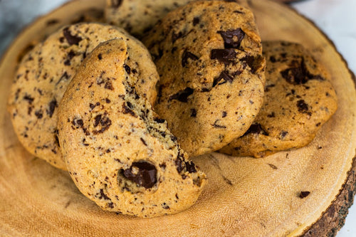 Lavender Dark Chocolate Chip Cookies - Full Leaf Tea Company