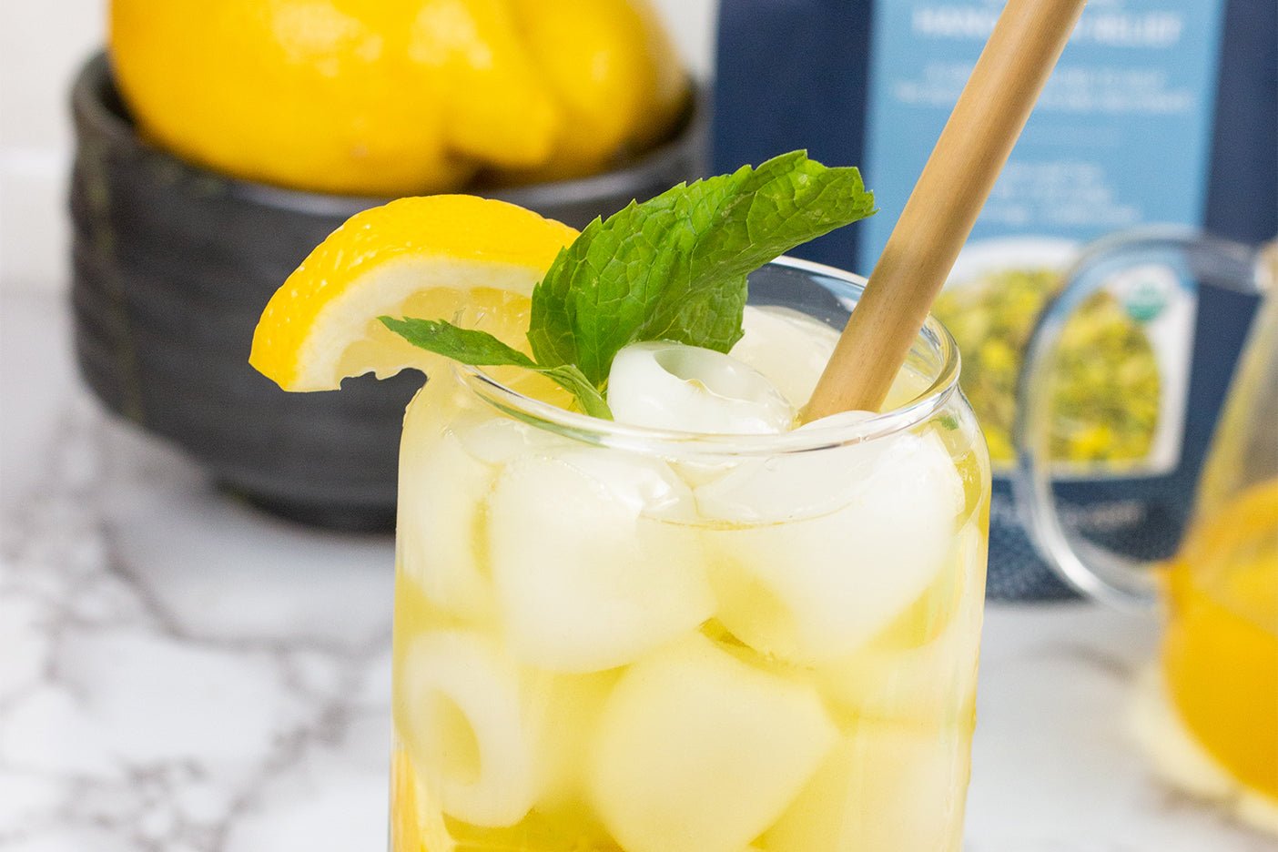 Iced Hangover Relief Lemonade - Full Leaf Tea Company