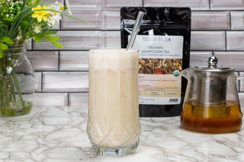 Iced Adaptogenic Tea Latte - Full Leaf Tea Company