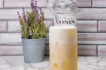 Iced Lemon Turmeric Tea with Lavender Cold Foam - Full Leaf Tea Company