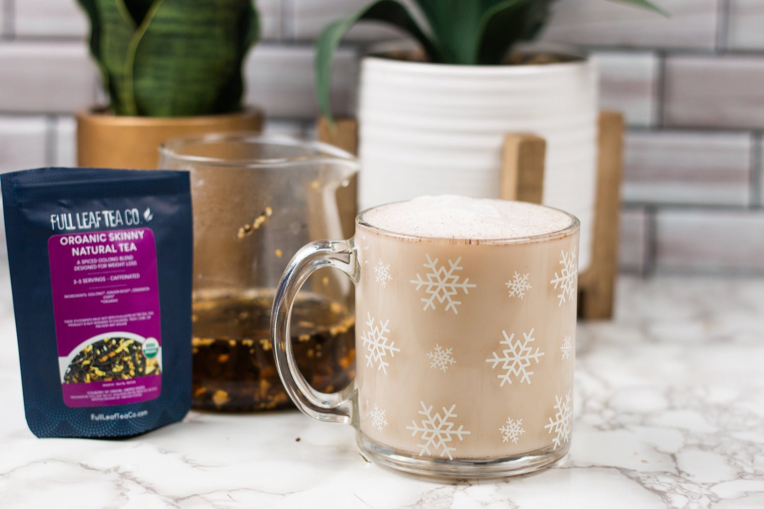 Cinnamon Vanilla Skinny Tea Latte - Full Leaf Tea Company