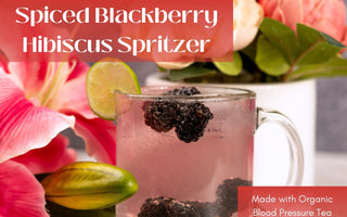 Spiced Blackberry Hibiscus Spritzer - Full Leaf Tea Company