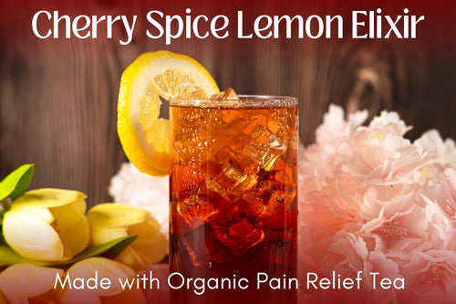 Cherry Spice Lemon Elixir (ft. Organic Pain Relief) - Full Leaf Tea Company