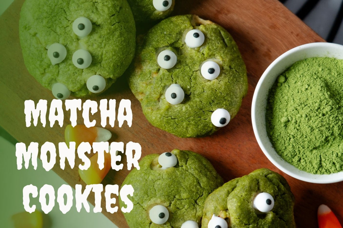 Matcha Monster Cookies | Full Leaf Tea Company