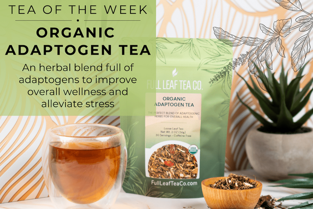 Organic Adaptogen Tea | Tea of the Week – Full Leaf Tea Company