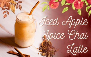 Iced Apple Spice Chai Latte - Full Leaf Tea Company