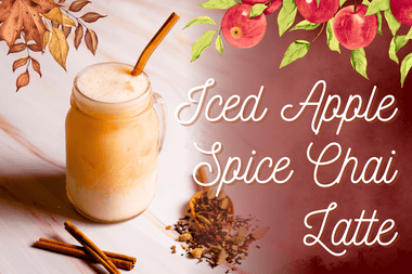 Iced Apple Spice Chai Latte - Full Leaf Tea Company