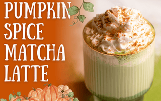 Pumpkin Spice Matcha Latte - Full Leaf Tea Company