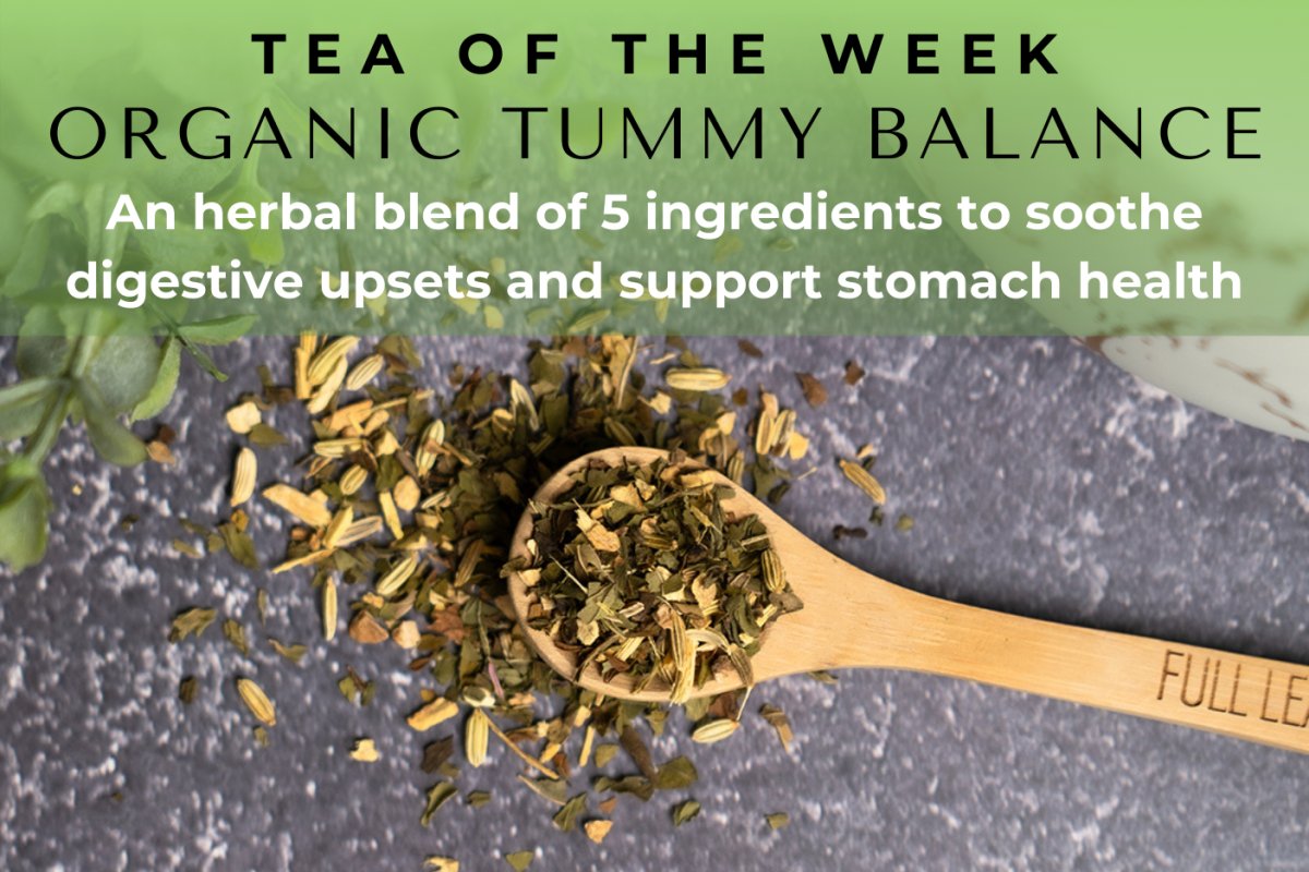 Organic Tummy Balance | Tea of the Week - Full Leaf Tea Company