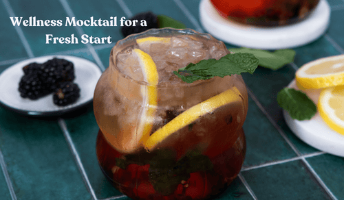 Wellness Tea Mocktail: Drink Recipe for a Fresh Start - Full Leaf Tea Company