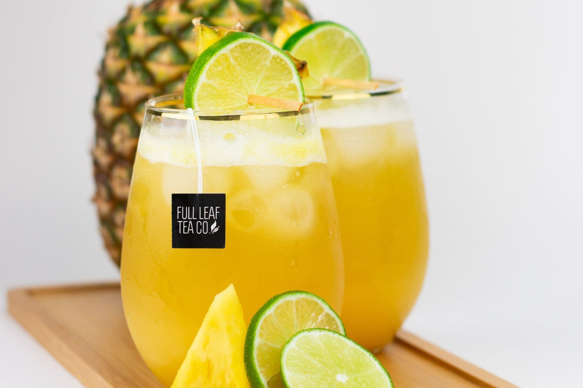 Iced Pineapple Green Tea Full Leaf Tea Company