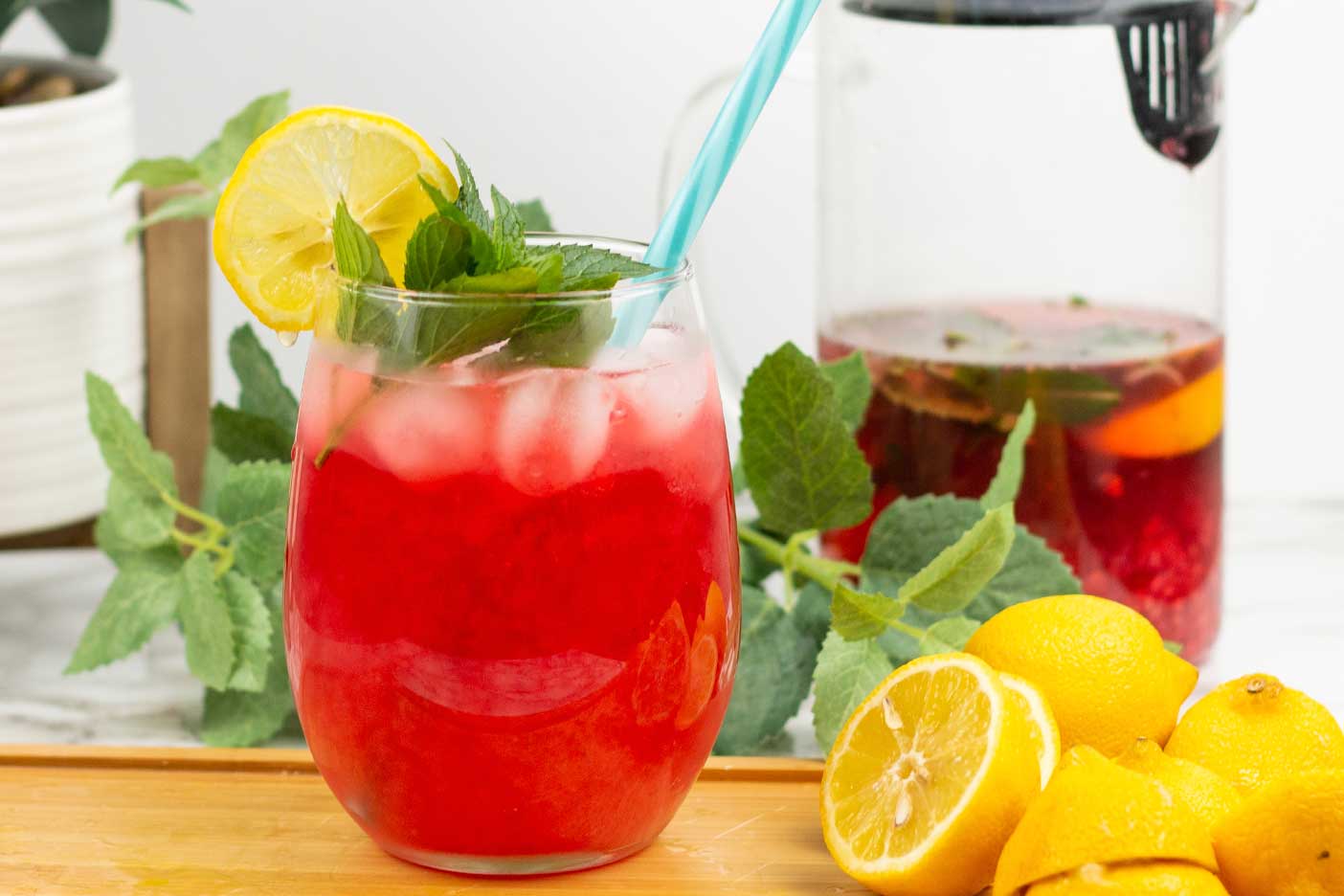 Minty and Fruity Mocktail - Full Leaf Tea Company
