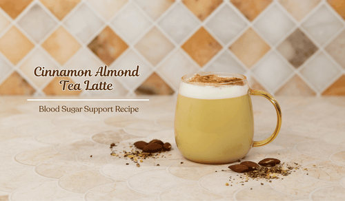 Cinnamon Almond Tea Latte | Blood Sugar Supporting Recipe - Full Leaf Tea Company
