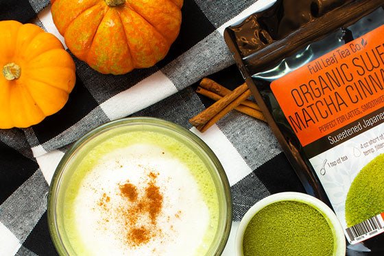 Craft a DELECIOUS cinnamon matcha latte - Full Leaf Tea Company
