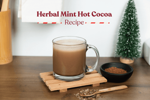 Herbal Mint Hot Cocoa -  Tea Based Recipe - Full Leaf Tea Company