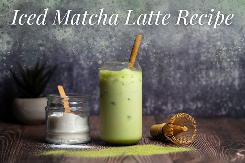 Iced Matcha Green Tea Latte Recipe - Full Leaf Tea Company