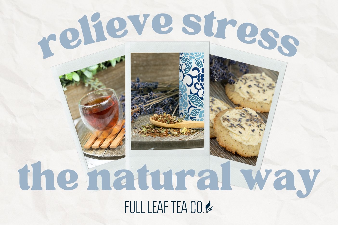 Organic Relieve Stress 😌 | Tea of the Week - Full Leaf Tea Company