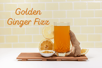 Golden Ginger Fizz Recipe – A Natural Heartburn Relief Drink - Full Leaf Tea Company