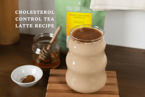 How to Make a Cholesterol Control Tea Latte for Heart Health - Full Leaf Tea Company