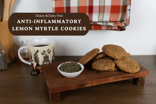 Anti-Inflammatory Lemon Myrtle Cookies - Gluten Free - Full Leaf Tea Company